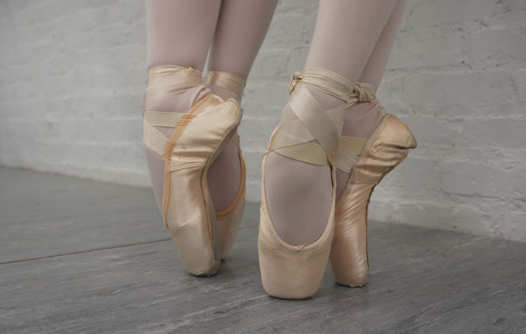 Old Pointe Shoes 10-year-old joins bigger sis
