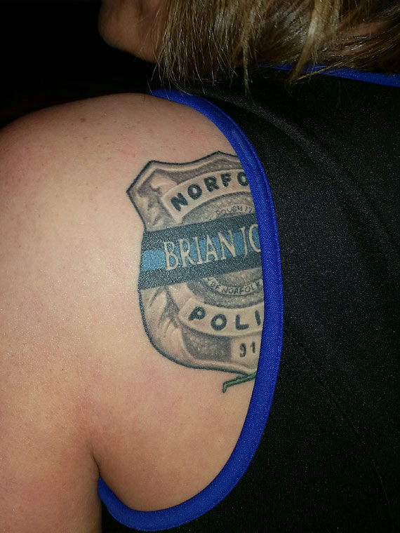 11 months after tragedy norfolk police officer honored 11 months after tragedy norfolk police officer honored