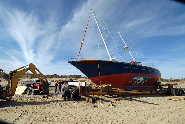 Abandoned Sailboats