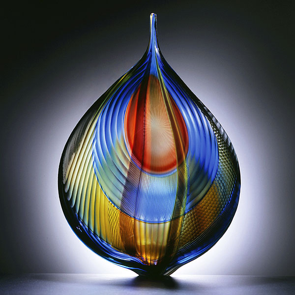 "Mandara," is a 2006 blown glass sculpture by Lino Tagliapietra.