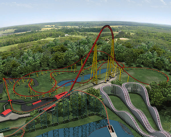 Intimidator Roller Coaster. 305 roller coaster planned