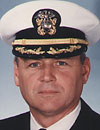 Robert Klosterman was the first commanding officer of the aircraft carrier John C. Stennis.