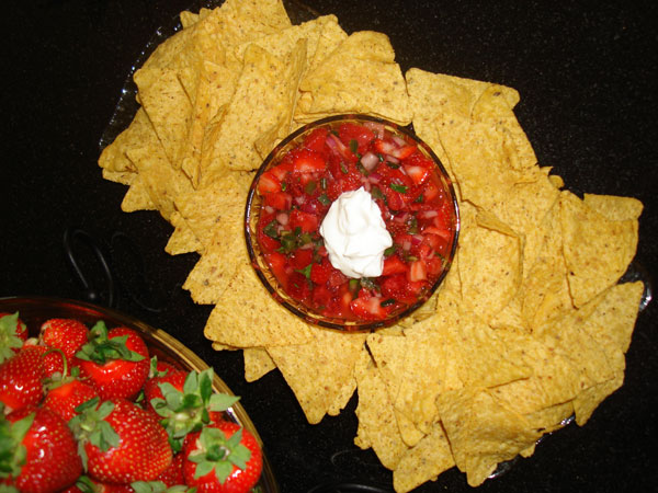 Sassy salsa recipe