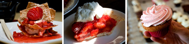 Taste Test: Strawberry desserts