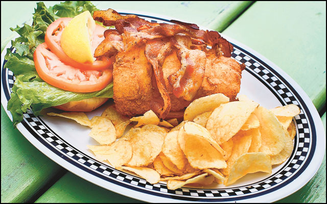 Taste Test: Flounder sandwich - Chick's Oyster Bar