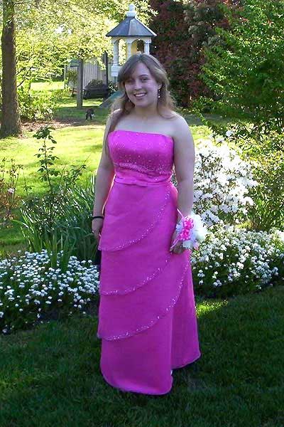 ... dress she got last year from Fairy Godmother's of Virginia's Prom Fair