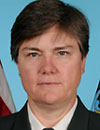 Cmdr. Etta Jones was removed from the transport dock Ponce in April.