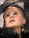 Milliner Shirley Woolfit was owner of eclectique Melange boutique in Norfolk. 
