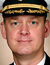 Capt. Mark Bridenstine has worked at Norfolk Naval Shipyard in Portsmouth for two years.