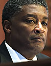The Hampton Roads Transit board unanimously voted to make Chesapeake City Manager William Harrell CEO and president.