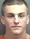 Blake Richardson is charged with attempted armed robbery, abduction, wearing a mask in public and other felony counts.