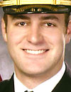Lt. Thomas C. Fouke, 28, was treated at the scene by Navy medics and then rushed to a local hospital.