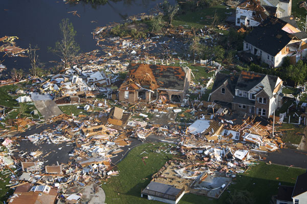 tornado damage. Tornado damage in Suffolk as