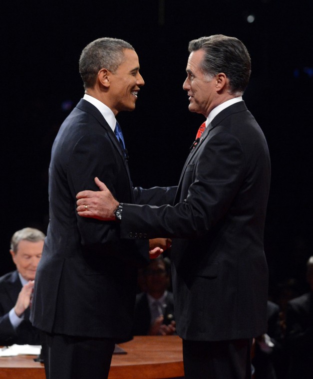 Obama and Romney spar over economy in first debate | HamptonRoads ...