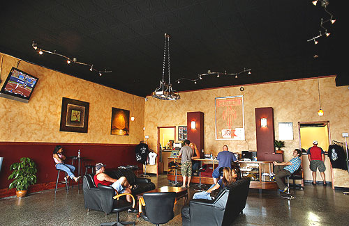 Tattoos Parlors at the Mall Fuzion Ink is the first legal tattoo shop to 